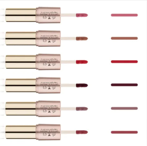 2-in-1 Matte Lip Gloss Duo